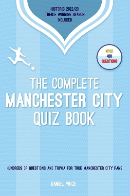 Book cover for The Complete Manchester City Quiz Book