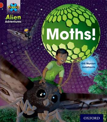 Book cover for Alien Adventures: Red: Moths