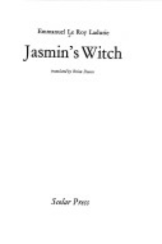 Cover of Jasmin's Witch