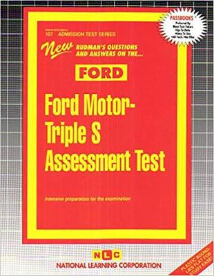 Book cover for FORD M - TRIPLE S ASSESSMENT TEST (FORD)