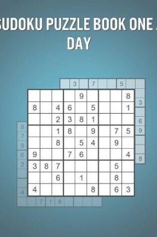 Cover of Sudoku Puzzle Book One A Day