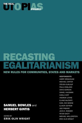 Book cover for Recasting Egalitarianism