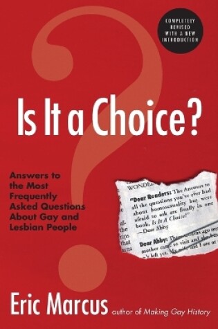 Cover of Is It A Choice?