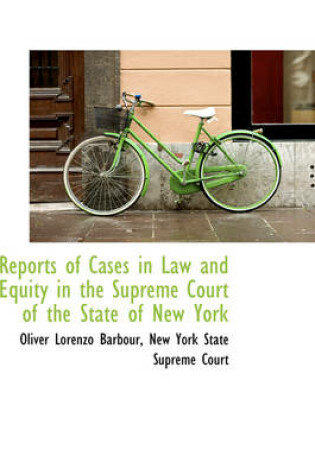 Cover of Reports of Cases in Law and Equity in the Supreme Court of the State of New York