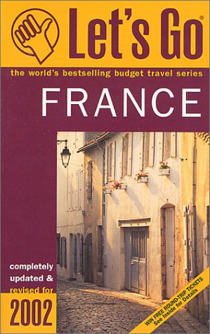 Book cover for Let's Go France 2002