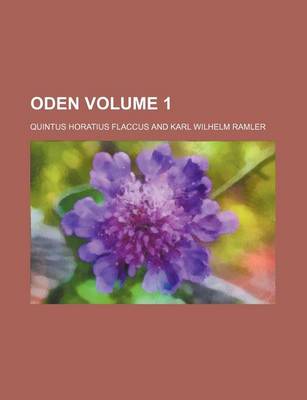 Book cover for Oden Volume 1