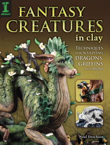 Book cover for Fantasy Creatures in Clay