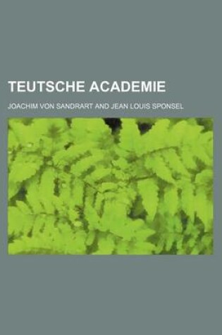 Cover of Teutsche Academie