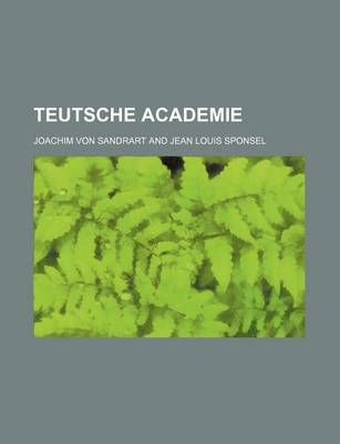 Book cover for Teutsche Academie