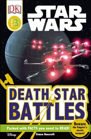 Book cover for DK Readers L3: Star Wars: Death Star Battles