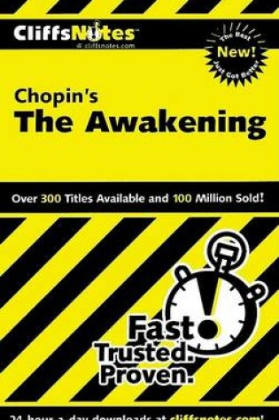 Cover of CliffsNotes the Awakening