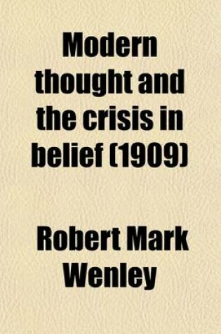 Cover of Modern Thought and the Crisis in Belief