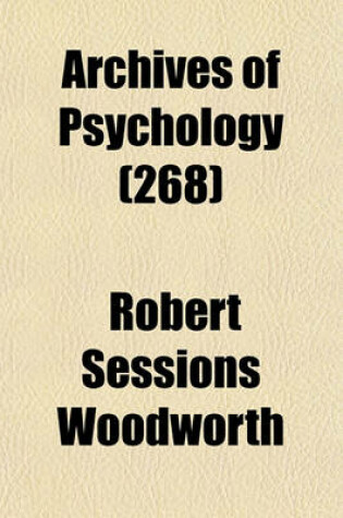 Cover of Archives of Psychology (268)