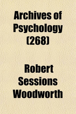 Book cover for Archives of Psychology (268)