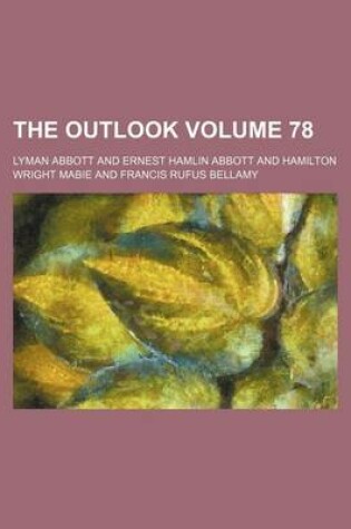 Cover of The Outlook Volume 78