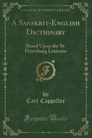 Cover of A Sanskrit-English Dictionary