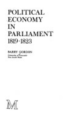 Cover of Political Economy in Parliament, 1819-23