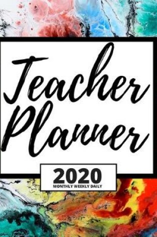Cover of Colourful Teacher Planner