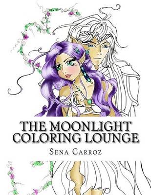 Book cover for The Moonlight Coloring Lounge