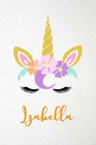 Cover of Izabella A5 Lined Notebook 110 Pages