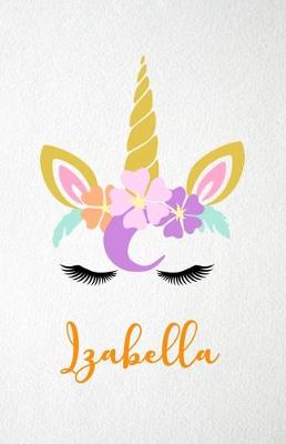 Book cover for Izabella A5 Lined Notebook 110 Pages