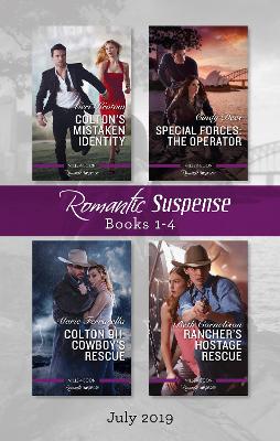 Book cover for Romantic Suspense Box Set 1-4/Colton's Mistaken Identity/Special Forces