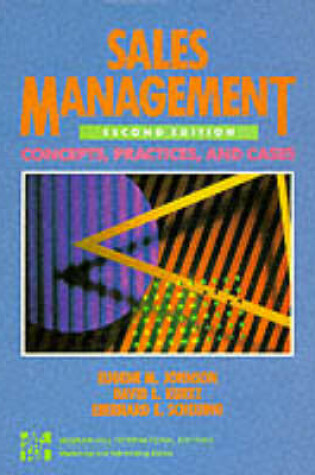 Cover of SALES MANAGEMENT 2/E