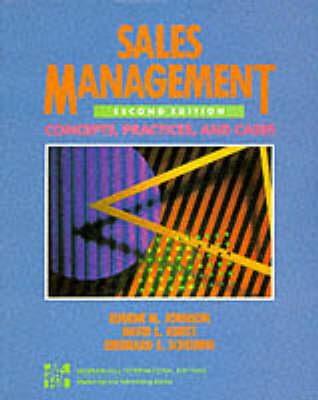 Book cover for SALES MANAGEMENT 2/E