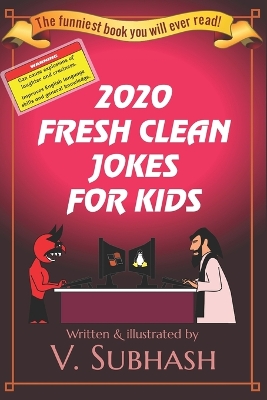 Book cover for 2020 Fresh Clean Jokes For Kids