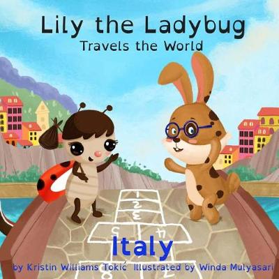 Book cover for Lily the Ladybug Travels the World - Italy