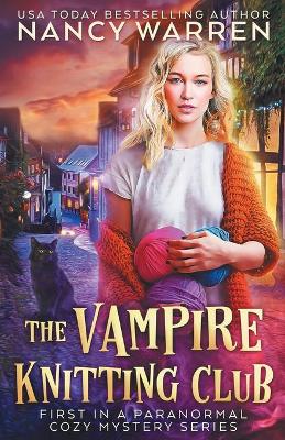 Book cover for The Vampire Knitting Club