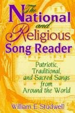 Cover of The National and Religious Song Reader