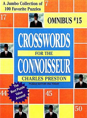 Book cover for Crosswords for the Connoisseur Omnibus #15