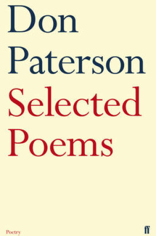 Cover of Selected Poems