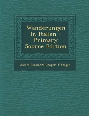 Book cover for Wanderungen in Italien - Primary Source Edition