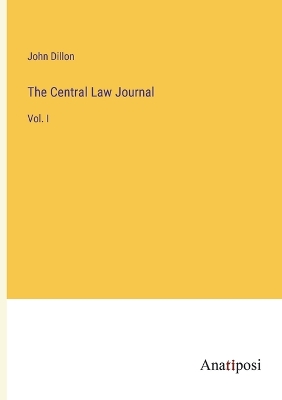 Book cover for The Central Law Journal