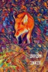 Book cover for Pretty Little Red Fox Animal Lovers 25 Month Weekly Planner Dated Calendar Gift Notebook for Women or Men