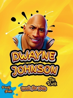 Book cover for Dwayne Johnson Book for Kids