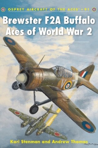 Cover of Brewster F2A Buffalo Aces of World War 2