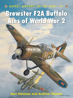 Book cover for Brewster F2A Buffalo Aces of World War 2