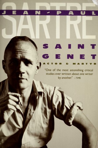Cover of Saint Genet, Actor and Martyr