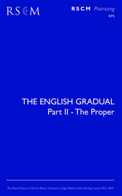 Cover of The English Gradual Part 2 - The Proper