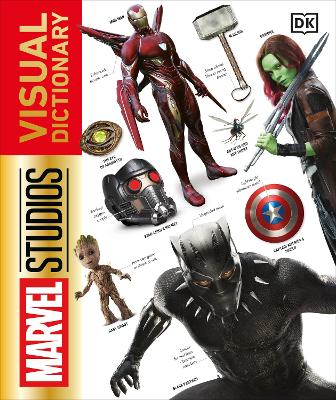 Book cover for Marvel Studios Visual Dictionary
