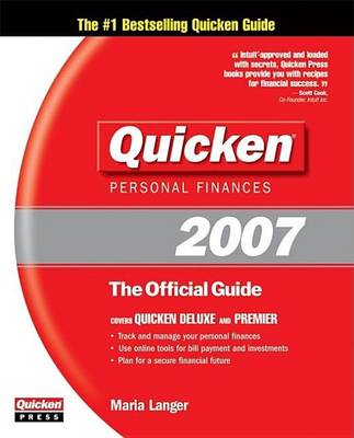 Book cover for Quicken 2007: The Official Guide