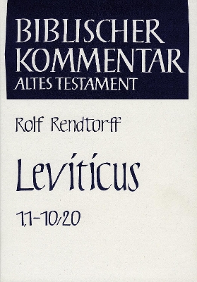 Book cover for Biblischer Kommentar Altes Testament - Bandausgaben