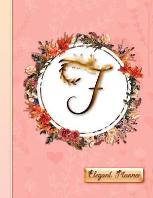 Book cover for "f" - Elegant Planner