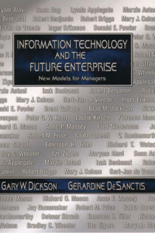 Cover of Information Technology and the Future Enterprise