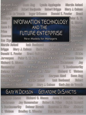 Book cover for Information Technology and the Future Enterprise