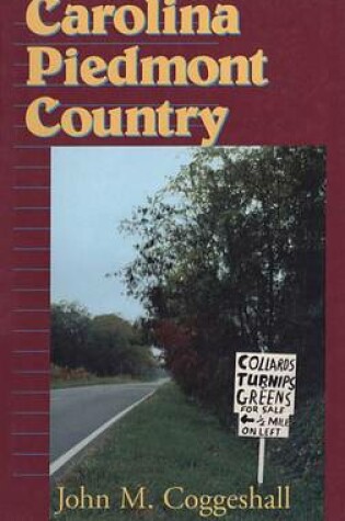 Cover of Carolina Piedmont Country