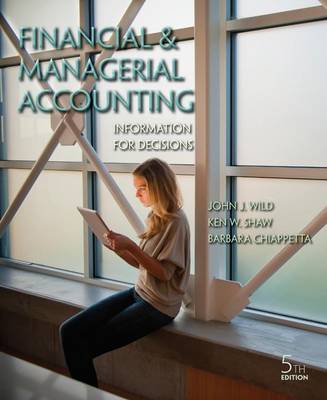 Book cover for Financial and Managerial Accounting with Connect Plus